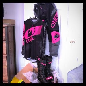 O’Neal full off-road/dirt bike kit